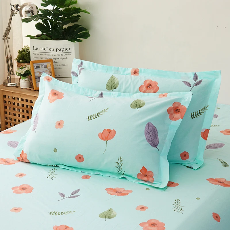 2Pcs 100% cotton Pillow Case Cotton decorative pillowslip pink white Flowers pillow cover capa de Bedding 48x74cm
2Pcs 100% cotton Pillow Case Cotton decorative pillowslip pink white Flowers pillow cover capa de Bedding 48x74cm