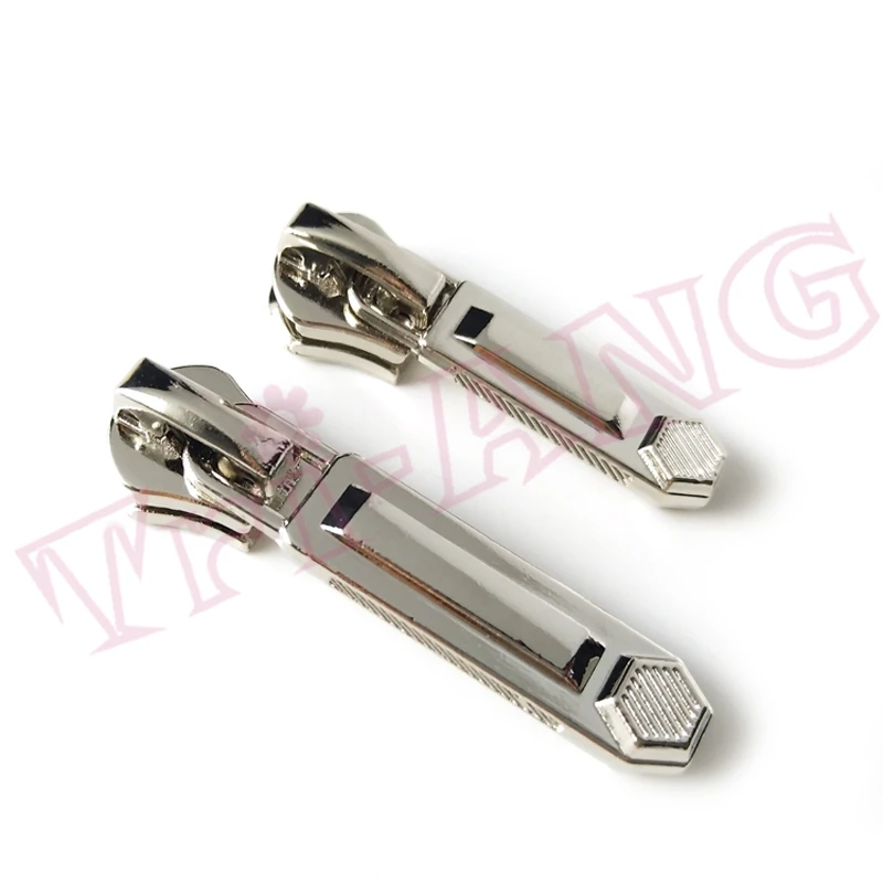 20pcs/lot, Quality Silver White Color 5# Metal Zipper Sliders with Small & Big Pulls Available
20pcs/lot, Quality Silver White Color 5# Metal Zipper Sliders with Small & Big Pulls Available