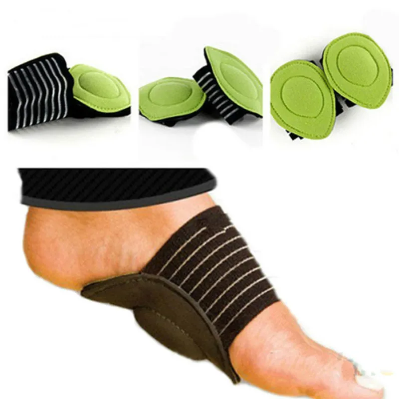 New Absorb Shocking Foot Arch Support Plantar Fasciitis Heel Pain Aid Feet Cushioned Useful | Красота и здоровье