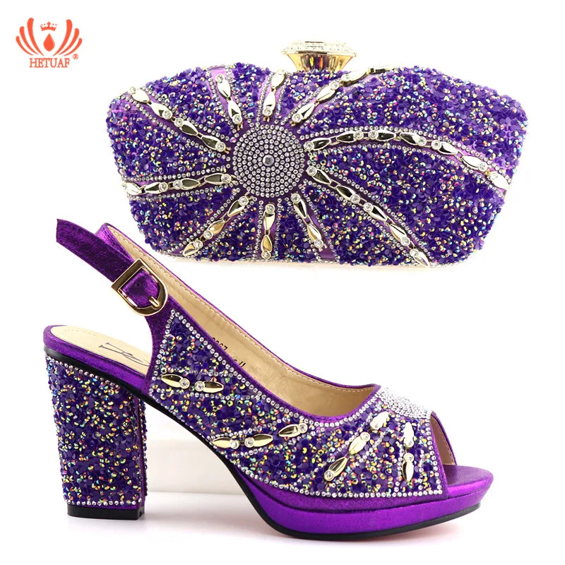 2019 Purple Color Italian Shoes and Bags To Match Shoes with Bag Set Decorated with Rhinestone Matching Italian Shoe and Bag Set
2019 Purple Color Italian Shoes and Bags To Match Shoes with Bag Set Decorated with Rhinestone Matching Italian Shoe and Bag Set