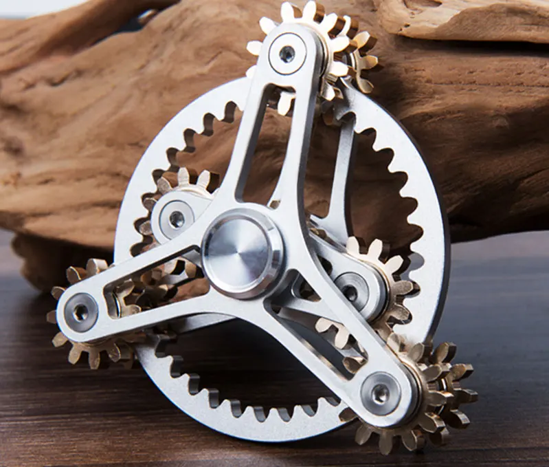 Nine Gear Linkage Mini Alloy Mechanical Fingertip Gyro Spinner Fidget Adult Finger ADHD EDC Anti Stress Children's Toy
Nine Gear Linkage Mini Alloy Mechanical Fingertip Gyro Spinner Fidget Adult Finger ADHD EDC Anti Stress Children's Toy