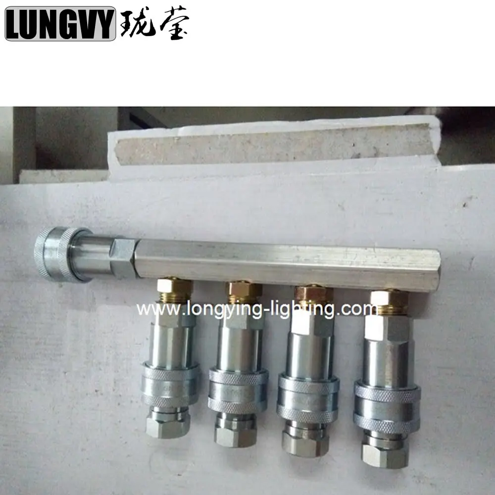 Free shipping Co2 Jet Machine Spare Parts 5 Way CO2 Gas Splitter Quick Connector For 1 Tank To 4 Machines
Free shipping Co2 Jet Machine Spare Parts 5 Way CO2 Gas Splitter Quick Connector For 1 Tank To 4 Machines