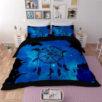 LLANCL Cartoon Dream Catcher Printed Quilt/Duvet/Comforter cover Adult Bedroom 3pcs Polyester Fiber Christmas Gift
LLANCL Cartoon Dream Catcher Printed Quilt/Duvet/Comforter cover Adult Bedroom 3pcs Polyester Fiber Christmas Gift
