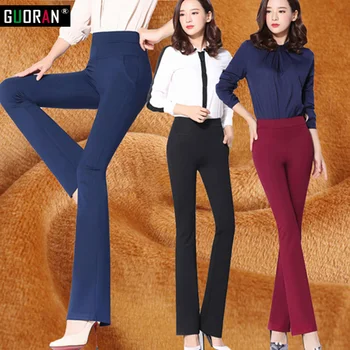 Vintage Office Women Pants Trousers Elastic High Waist Skinny Stretch Flare Wide Leg Ol Office Career Capris Work Wear Black
Vintage Office Women Pants Trousers Elastic High Waist Skinny Stretch Flare Wide Leg Ol Office Career Capris Work Wear Black