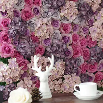 40*60cm High Density Artificial Flower Wall Panel DIY Wedding Background Decoration Party Event Fake Rose Hydrangea Decor
40*60cm High Density Artificial Flower Wall Panel DIY Wedding Background Decoration Party Event Fake Rose Hydrangea Decor