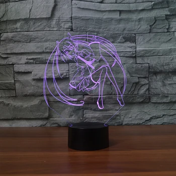 USB 7 Colors Changing LED Creative Anime Girl 3D Nightlight Touch Button Table Lamp Lighting Home Decor Anime Cosplay Fans Gifts
USB 7 Colors Changing LED Creative Anime Girl 3D Nightlight Touch Button Table Lamp Lighting Home Decor Anime Cosplay Fans Gifts
