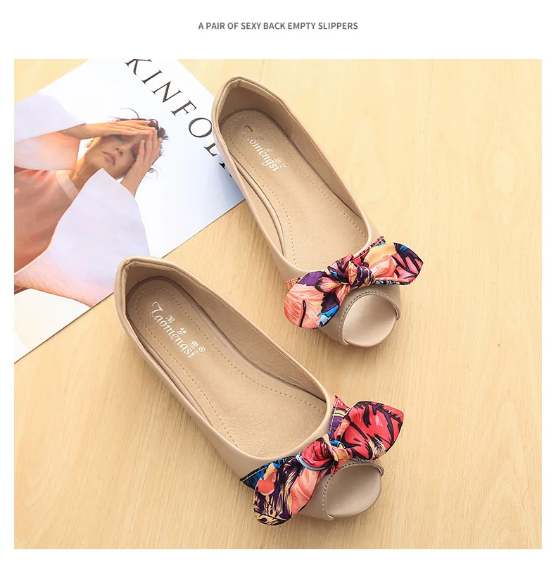 Fish-mouth Flat-soled Shoes, Leisure Butterfly-knotted Heads, Pregnant Women's Shoes, Sleeves, Flat-soled Driving Women's Shoes
Fish-mouth Flat-soled Shoes, Leisure Butterfly-knotted Heads, Pregnant Women's Shoes, Sleeves, Flat-soled Driving Women's Shoes