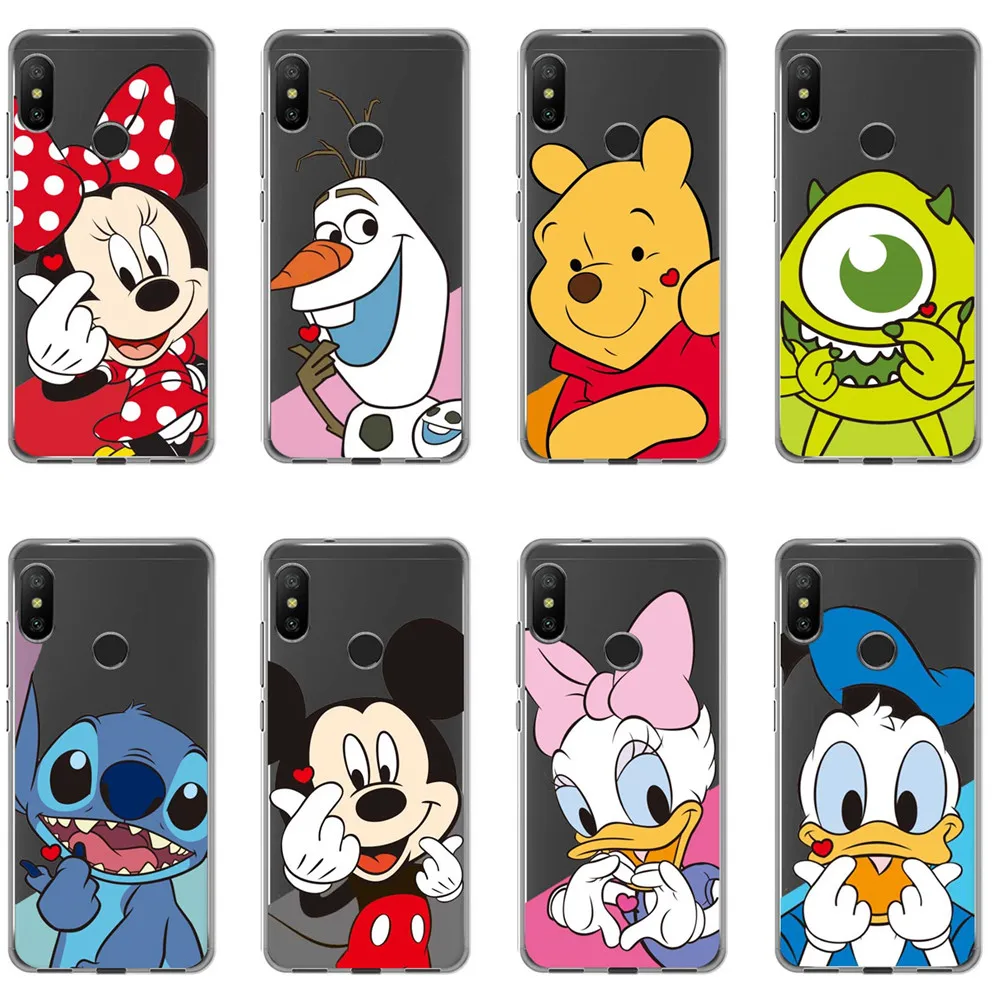 Cute cartoon Winnie pooh Couples loving Mickey Silicone Phone Case Cover For Redmi Note 6 Note5 Pro 5A Mi 5c xiaomi 8 SE Redmi 6
Cute cartoon Winnie pooh Couples loving Mickey Silicone Phone Case Cover For Redmi Note 6 Note5 Pro 5A Mi 5c xiaomi 8 SE Redmi 6
