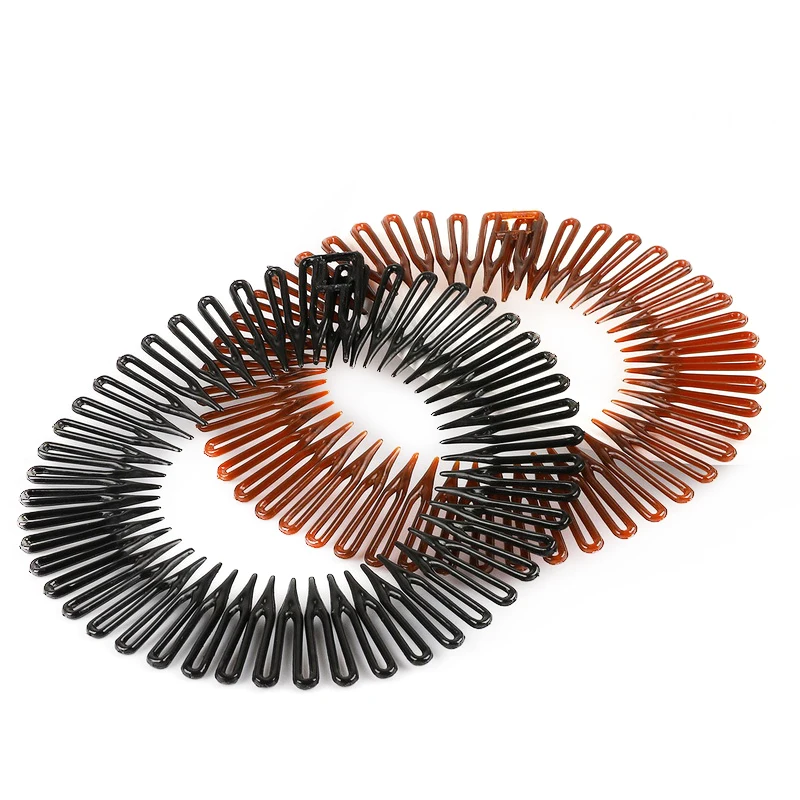 Cute 5Pcs/Lot Plastic Full Circle Stretch Flexible Comb Teeth Headband Hair Band Clip Face Wash Fixed Hair Accessories
Cute 5Pcs/Lot Plastic Full Circle Stretch Flexible Comb Teeth Headband Hair Band Clip Face Wash Fixed Hair Accessories