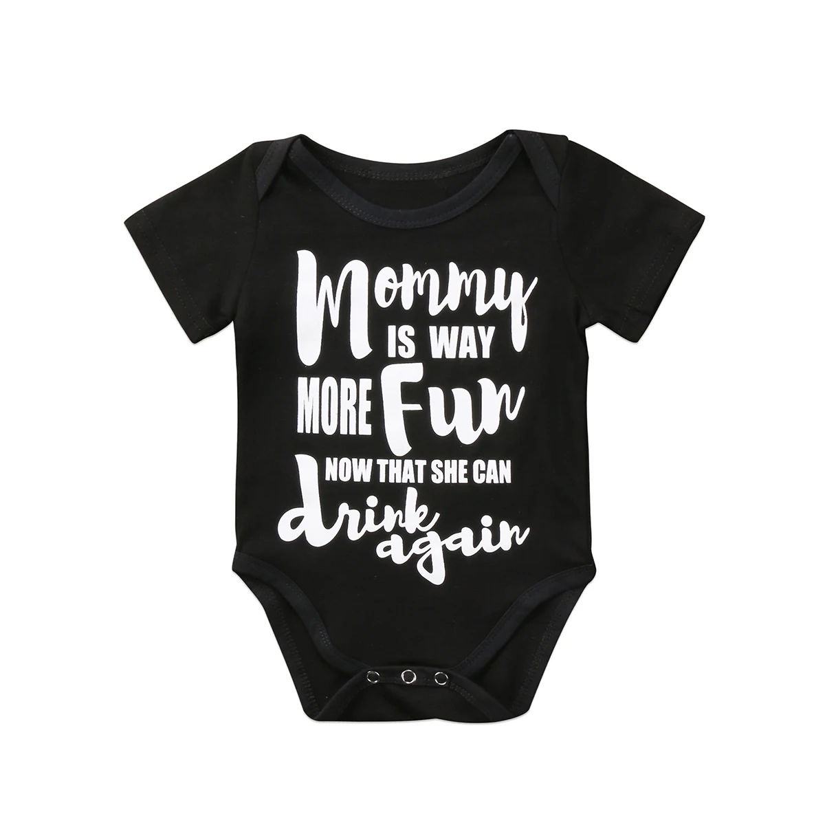 2017 Newborn Baby Boy Girl Short Sleeves Black Bodysuit Mommy Jumpsuit Cotton Clothes Casual Summer Outfits
2017 Newborn Baby Boy Girl Short Sleeves Black Bodysuit Mommy Jumpsuit Cotton Clothes Casual Summer Outfits