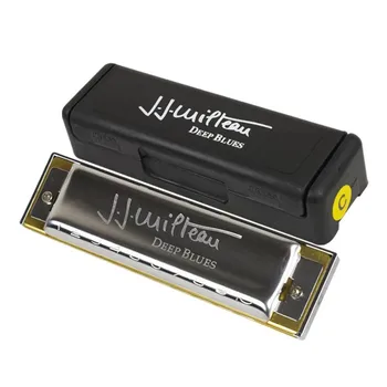 Hohner J.J. Milteau Deep Blues 10 Holes Diatonic Harmonica Mouth Organ Instrumentos Blues Harp Key C Musical Instruments Germany
Hohner J.J. Milteau Deep Blues 10 Holes Diatonic Harmonica Mouth Organ Instrumentos Blues Harp Key C Musical Instruments Germany
