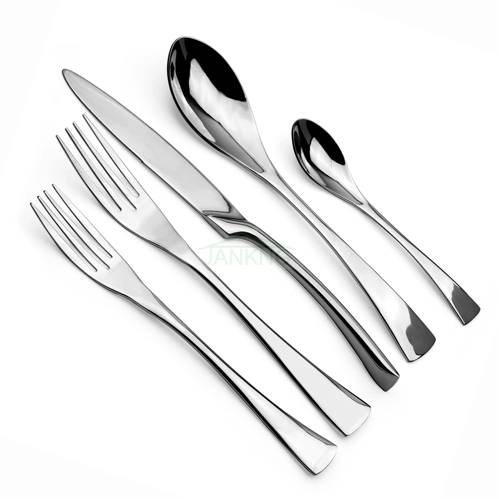 5Pcs/Set 304 Stainless Steel Dinner Silverware Set Tableware Set Knife Fork Dessert Fork Teaspoon Cutlery Set Service for 1
5Pcs/Set 304 Stainless Steel Dinner Silverware Set Tableware Set Knife Fork Dessert Fork Teaspoon Cutlery Set Service for 1