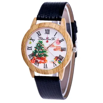 New Christmas Xmas Tree Quartz Watch Gift Boxes Decorate Crocodile Leather Strap Round Dial Exquisite Workmanship
New Christmas Xmas Tree Quartz Watch Gift Boxes Decorate Crocodile Leather Strap Round Dial Exquisite Workmanship