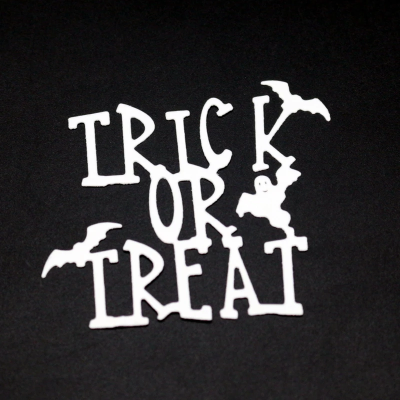 SCD1180 Halloween Trick Metal Cutting Dies For Scrapbooking Stencils DIY Album Cards Decoration Embossing Folder Die Cuts Tools
SCD1180 Halloween Trick Metal Cutting Dies For Scrapbooking Stencils DIY Album Cards Decoration Embossing Folder Die Cuts Tools