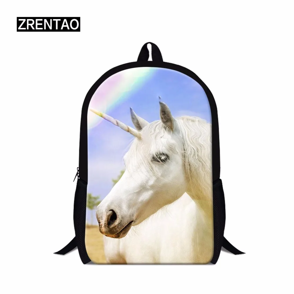 ZRENTAO 3D unicorn printed mochilas cartoon school backpack teens animal bookbags rugzak travel backpack with side pocket
ZRENTAO 3D unicorn printed mochilas cartoon school backpack teens animal bookbags rugzak travel backpack with side pocket