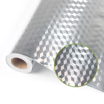5M 3D Cubic Grid Aluminum Oil Proof Sticker Kitchen Orange Peel Lines Foil Stove Cabinet Waterproof Adhesive Silver Vinyl Wall
5M 3D Cubic Grid Aluminum Oil Proof Sticker Kitchen Orange Peel Lines Foil Stove Cabinet Waterproof Adhesive Silver Vinyl Wall