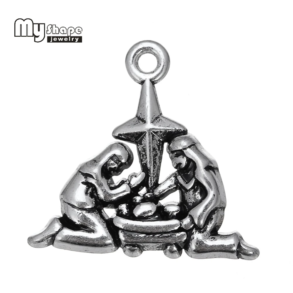 my shape 30pcs diy zinc alloy tibetan silver Plated Nativity Scene religious charm floating pendants lockets for jewelry making
my shape 30pcs diy zinc alloy tibetan silver Plated Nativity Scene religious charm floating pendants lockets for jewelry making