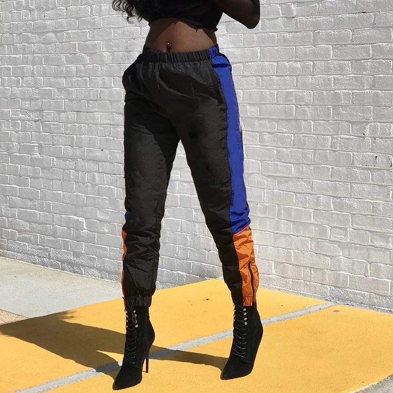 NCLAGEN 2018 New Women Thin Contrast Color Patchwork Trouser Regular Fit Black Harem Sweat Pants Casual Trend Joggers Streetwear
NCLAGEN 2018 New Women Thin Contrast Color Patchwork Trouser Regular Fit Black Harem Sweat Pants Casual Trend Joggers Streetwear