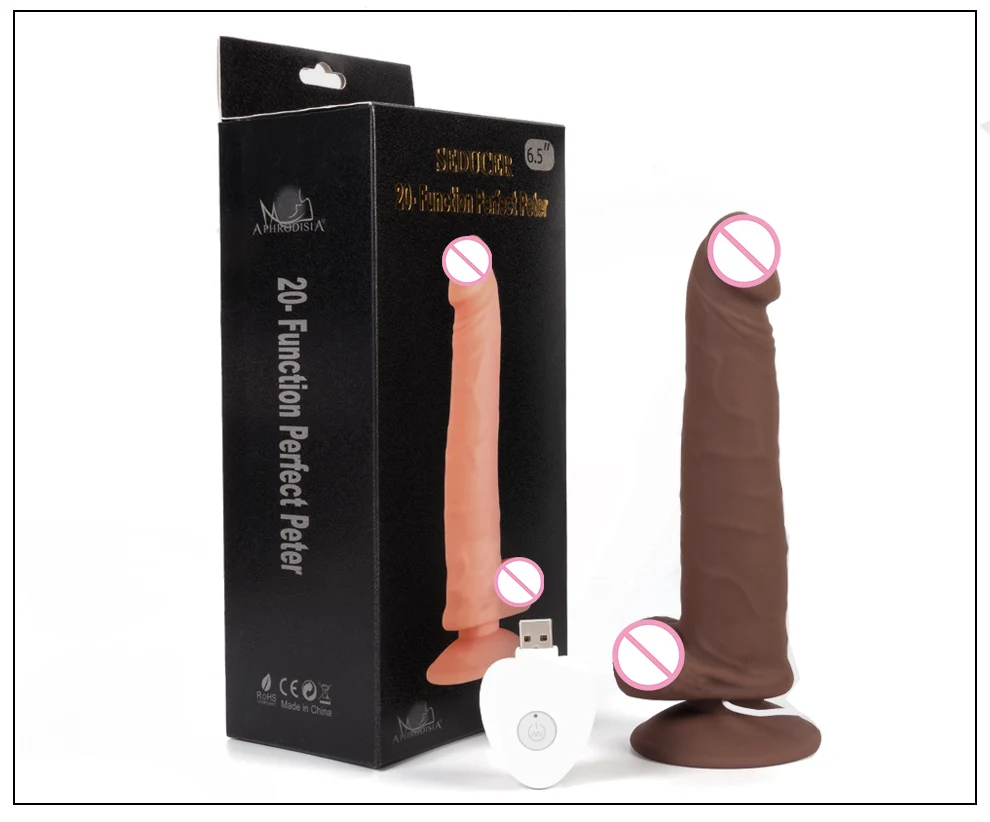 Реалистичный вибратор  №54 на присоске купить со скидкой в секс шопе  Вибраторы  Реалистичные