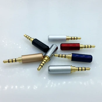 4pin 3.5mm Audio Gold-Plated headphone plug 3.5 RCA Connectors jack Connector plug jack Stereo Headset Dual Track 7pcs
4pin 3.5mm Audio Gold-Plated headphone plug 3.5 RCA Connectors jack Connector plug jack Stereo Headset Dual Track 7pcs