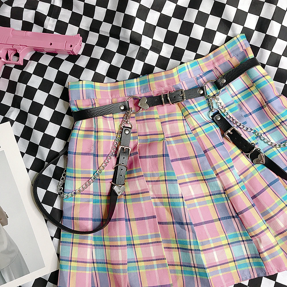 Ulzzang Harajuku New Punk Black Chain Casual UP Fashion Belt Feminine Japanese Sweet Metal Gothic LOVE Belts
Ulzzang Harajuku New Punk Black Chain Casual UP Fashion Belt Feminine Japanese Sweet Metal Gothic LOVE Belts