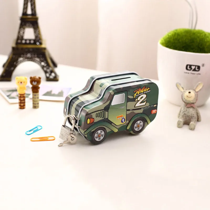 Cool Car Shape Coin Money Box Piggy Bank Storage Box Money Saving Box with Lock Gift Candy Boxes For Kids C5
Cool Car Shape Coin Money Box Piggy Bank Storage Box Money Saving Box with Lock Gift Candy Boxes For Kids C5