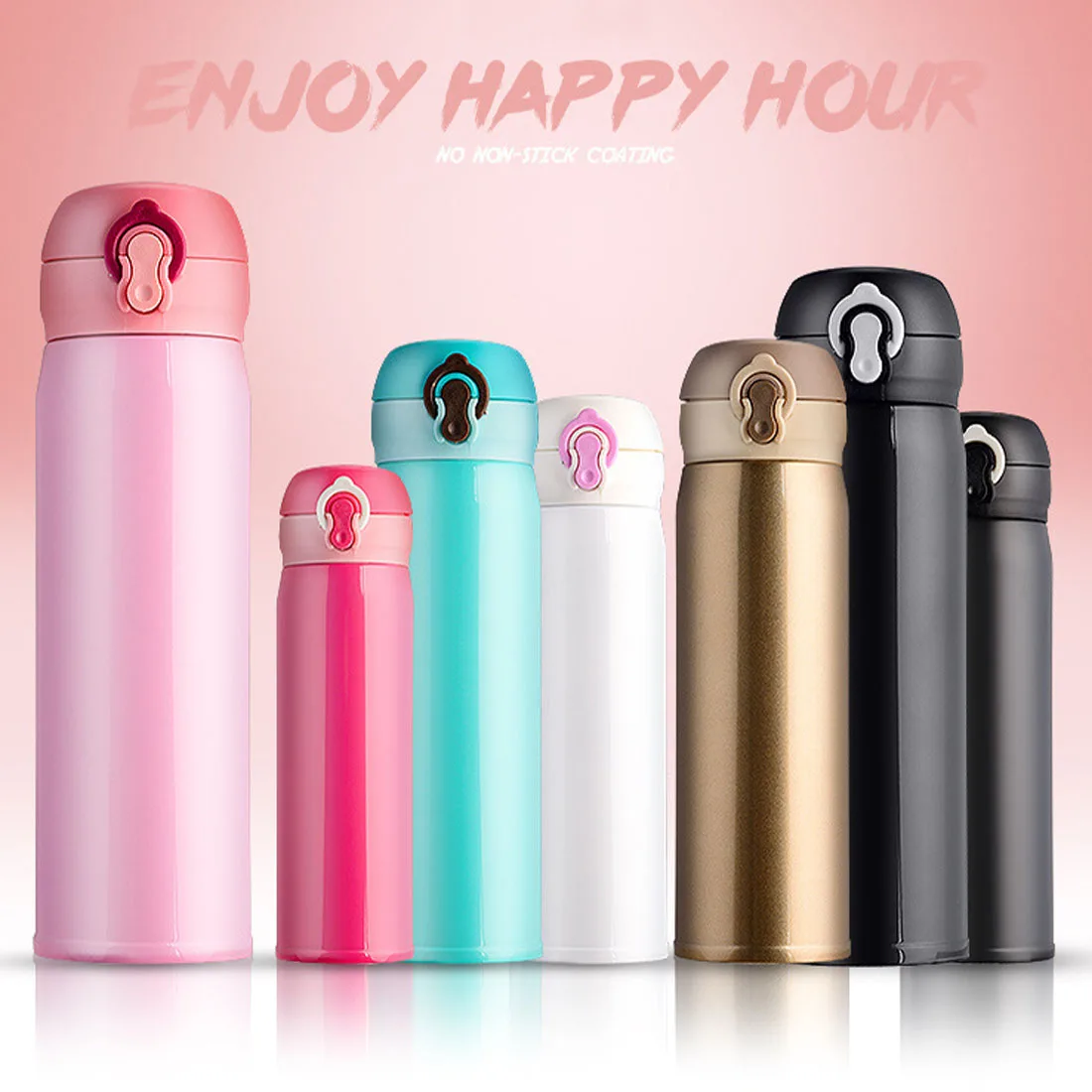500ml School Tea Coffee Mug Water Bottle Stainless Steel Vacuum Flasks Drink Bottle School Office Supplies
500ml School Tea Coffee Mug Water Bottle Stainless Steel Vacuum Flasks Drink Bottle School Office Supplies