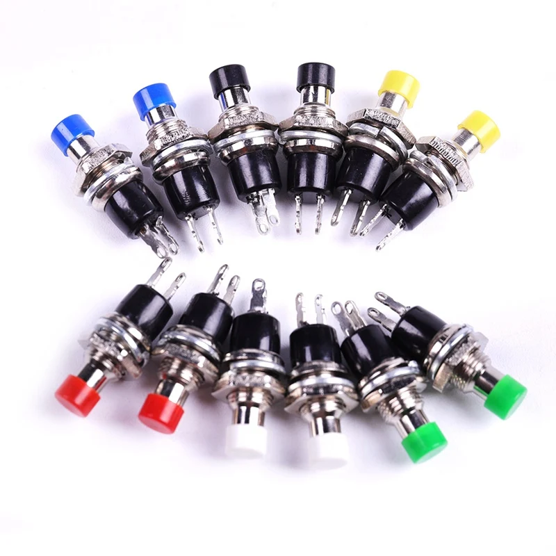 1Pcs 7mm Thread Multicolor 2 Pins Momentary Push Button Switch Jog Reset Switch Normally Open Button Freeshipping
1Pcs 7mm Thread Multicolor 2 Pins Momentary Push Button Switch Jog Reset Switch Normally Open Button Freeshipping