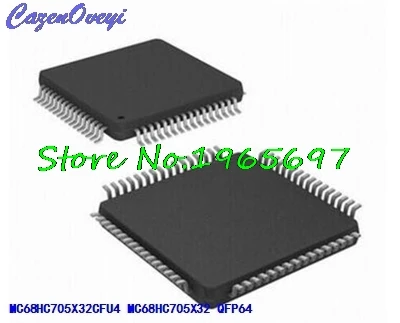 10pcs/lot MC68HC705X32CFU4 MC68HC705X32 QFP-64