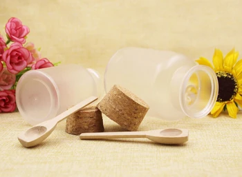 100pcs/lot 300g bath salt Bottle, 300ml powder plastic bottle with cork, bath salt jar with wood spoon lin3588
100pcs/lot 300g bath salt Bottle, 300ml powder plastic bottle with cork, bath salt jar with wood spoon lin3588
