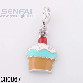 Factory Direct Cute Charms Zinc Alloy Beautiful Cupcake Shape New Arrival Fashion Pendants for Jewelry Making in Wholesale
Factory Direct Cute Charms Zinc Alloy Beautiful Cupcake Shape New Arrival Fashion Pendants for Jewelry Making in Wholesale