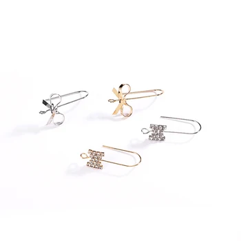 10PCS 19x32MM 24K Gold Color Brass Bow-knot with Rhinestone Earring Hook for DIY Jewelry Earring Making Findings Accessories
10PCS 19x32MM 24K Gold Color Brass Bow-knot with Rhinestone Earring Hook for DIY Jewelry Earring Making Findings Accessories