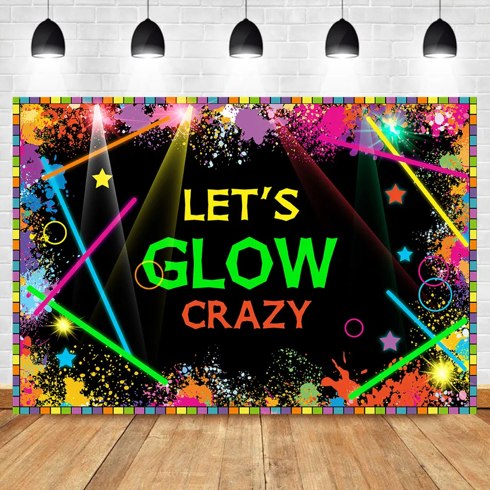 NeoBack Let's Glow Neon Laser Party Photography Backdrops Splatter Graffiti Wall Photo Background Photophone
NeoBack Let's Glow Neon Laser Party Photography Backdrops Splatter Graffiti Wall Photo Background Photophone
