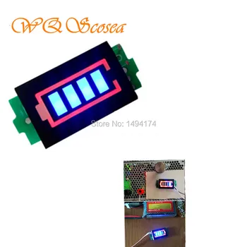 WQScosea Q8S-327 4 Series 4S 18650 Lithium Battery Capacity Indicator Module Display Board Power Level Tester Meter Li-po Li-ion
WQScosea Q8S-327 4 Series 4S 18650 Lithium Battery Capacity Indicator Module Display Board Power Level Tester Meter Li-po Li-ion