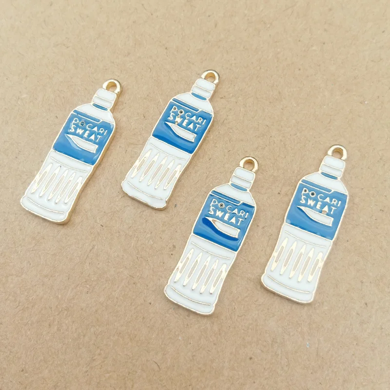 10pcs/pack Water bottle Enamel Charms Earring Pendant DIY Craft for Bracelet Jewelry Finding Handmade Metal Golden 27*9mm
10pcs/pack Water bottle Enamel Charms Earring Pendant DIY Craft for Bracelet Jewelry Finding Handmade Metal Golden 27*9mm