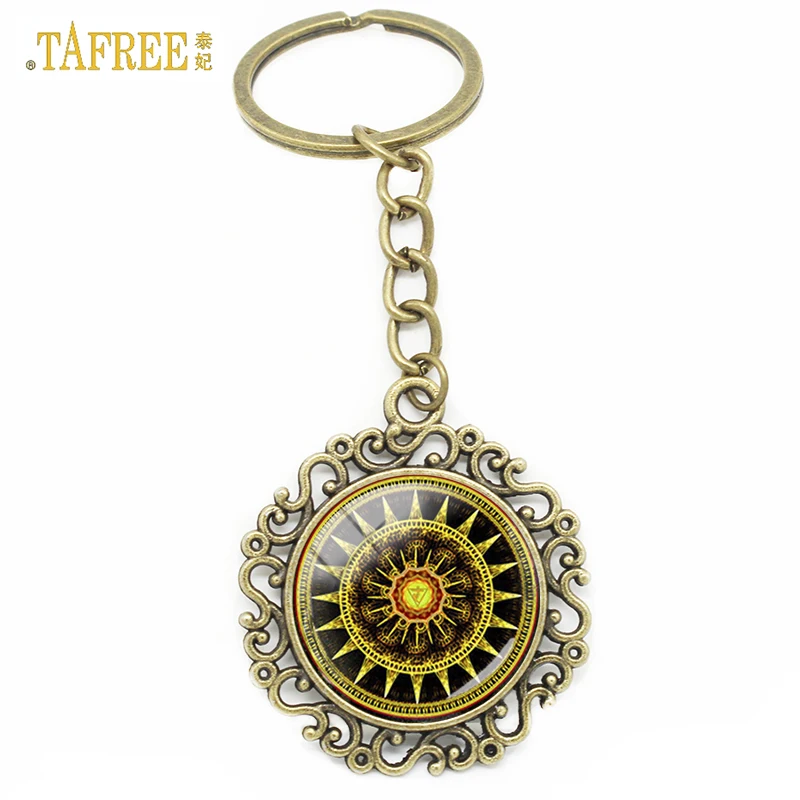 TAFREE Floral Mandala Art Picture Keychain Vintage Glass Cabochon Metal Keyring Key Chain Geometry Yoga Om Fashion Jewelry HT57
TAFREE Floral Mandala Art Picture Keychain Vintage Glass Cabochon Metal Keyring Key Chain Geometry Yoga Om Fashion Jewelry HT57