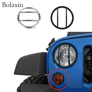 Bolaxin Car Accessories Car-styling Metal Front Fog Light Covers Lamp Hood Guards Protection for Jeep Wrangler JK 07-15
Bolaxin Car Accessories Car-styling Metal Front Fog Light Covers Lamp Hood Guards Protection for Jeep Wrangler JK 07-15