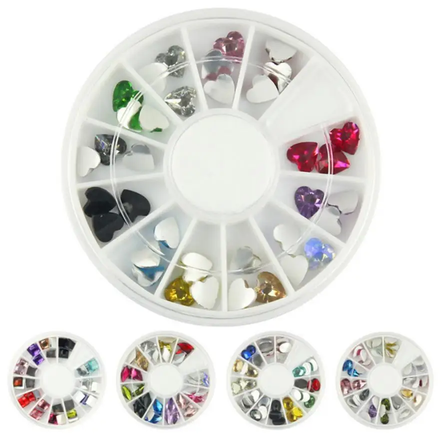 1 Box 3D Acrylic Nail Art Tips Decoration Flat Back Glitter Rhinestones Pearls Beads 2U91
1 Box 3D Acrylic Nail Art Tips Decoration Flat Back Glitter Rhinestones Pearls Beads 2U91