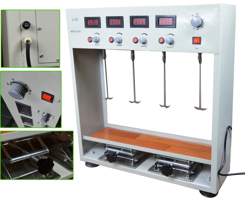 Lab Electric Overhead Stirrer Mixer Variable Speed 100W Four Head Digital display 220V/110V
Lab Electric Overhead Stirrer Mixer Variable Speed 100W Four Head Digital display 220V/110V