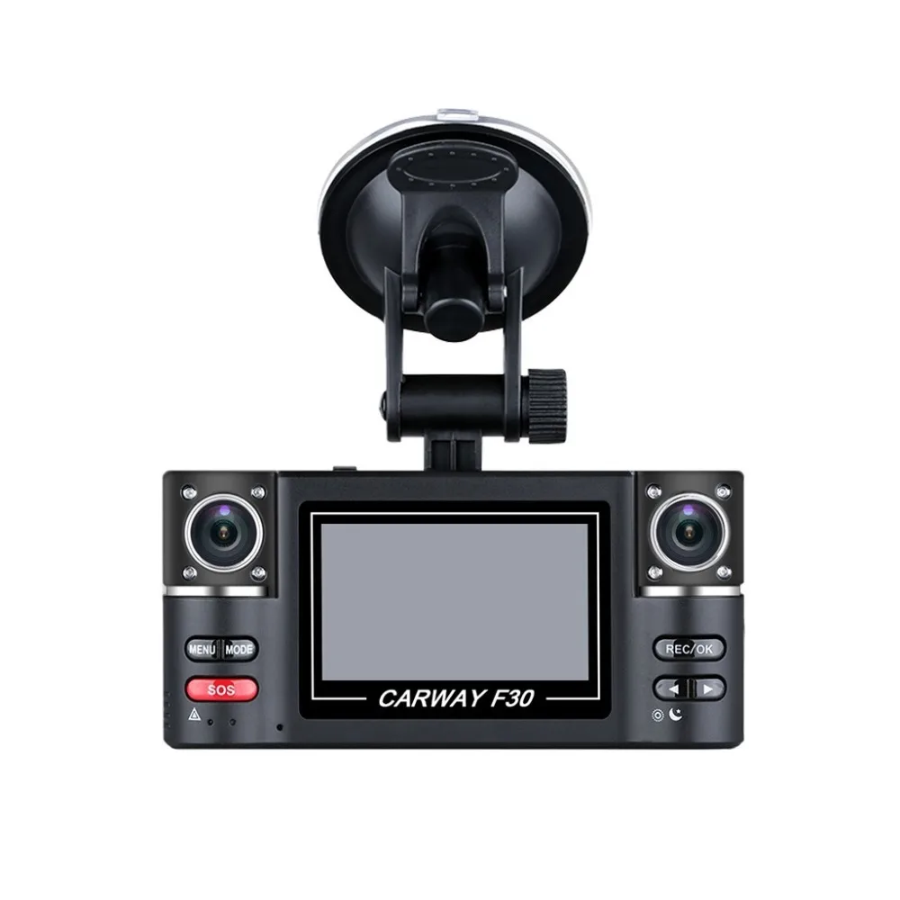 2.7 Car DVR Dual Lens Car Vehicle 1080P HD Dash Cam Car Camera Night Vision Recorder 360 Degree Carway F30 Car Driving Recorder
2.7 Car DVR Dual Lens Car Vehicle 1080P HD Dash Cam Car Camera Night Vision Recorder 360 Degree Carway F30 Car Driving Recorder