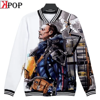 Death stranding Kpop 3D Baseball uniform Women/men spring Casual Harajuku Fashion stranger things Baseball Jackets clothes
Death stranding Kpop 3D Baseball uniform Women/men spring Casual Harajuku Fashion stranger things Baseball Jackets clothes
