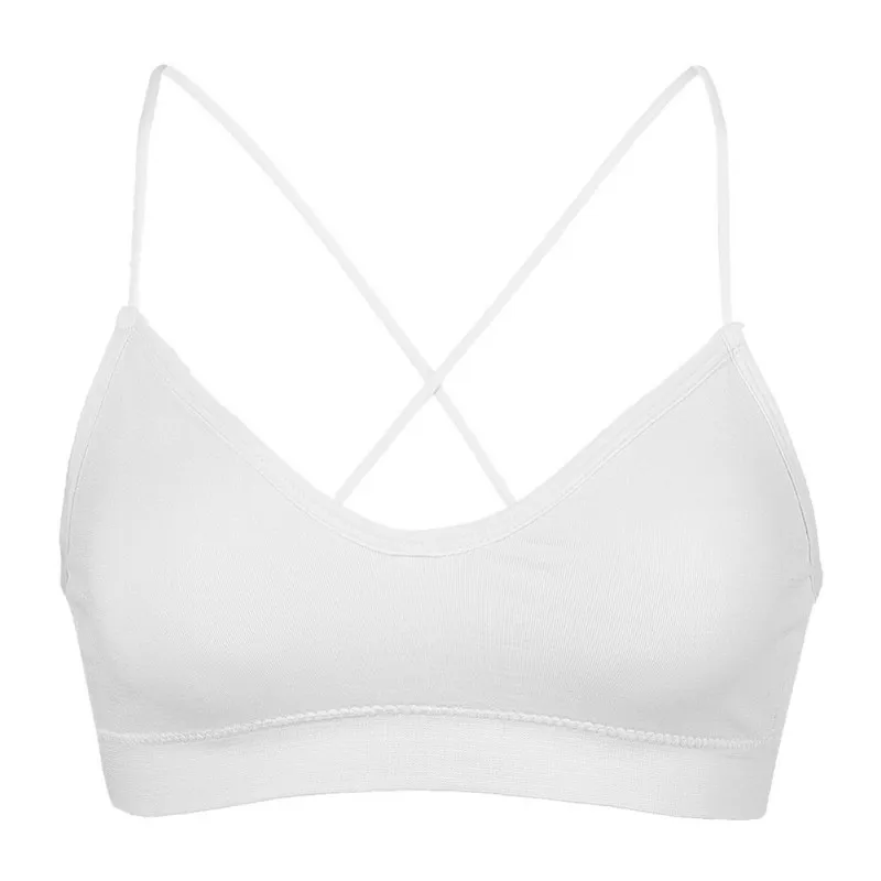 Women Bra Seamless Solid Sexy Lingerie Vest With Chest Pad Anti-lighting Short Paragraph Bottoming Women Underwear
Women Bra Seamless Solid Sexy Lingerie Vest With Chest Pad Anti-lighting Short Paragraph Bottoming Women Underwear