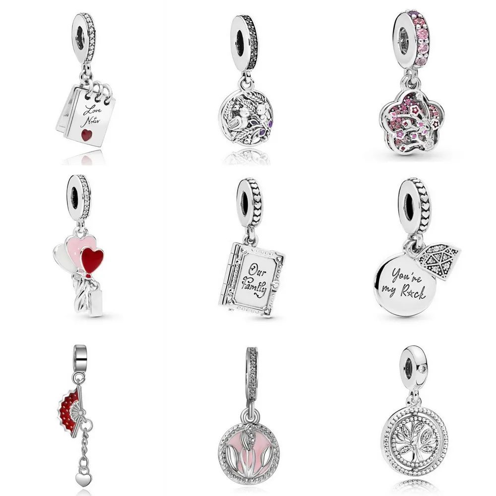 New Original Silver Alloy Bead Crystal tulip fan love note Flower Charm Fit Pandora Bracelet Necklace DIY Women Jewelry
New Original Silver Alloy Bead Crystal tulip fan love note Flower Charm Fit Pandora Bracelet Necklace DIY Women Jewelry