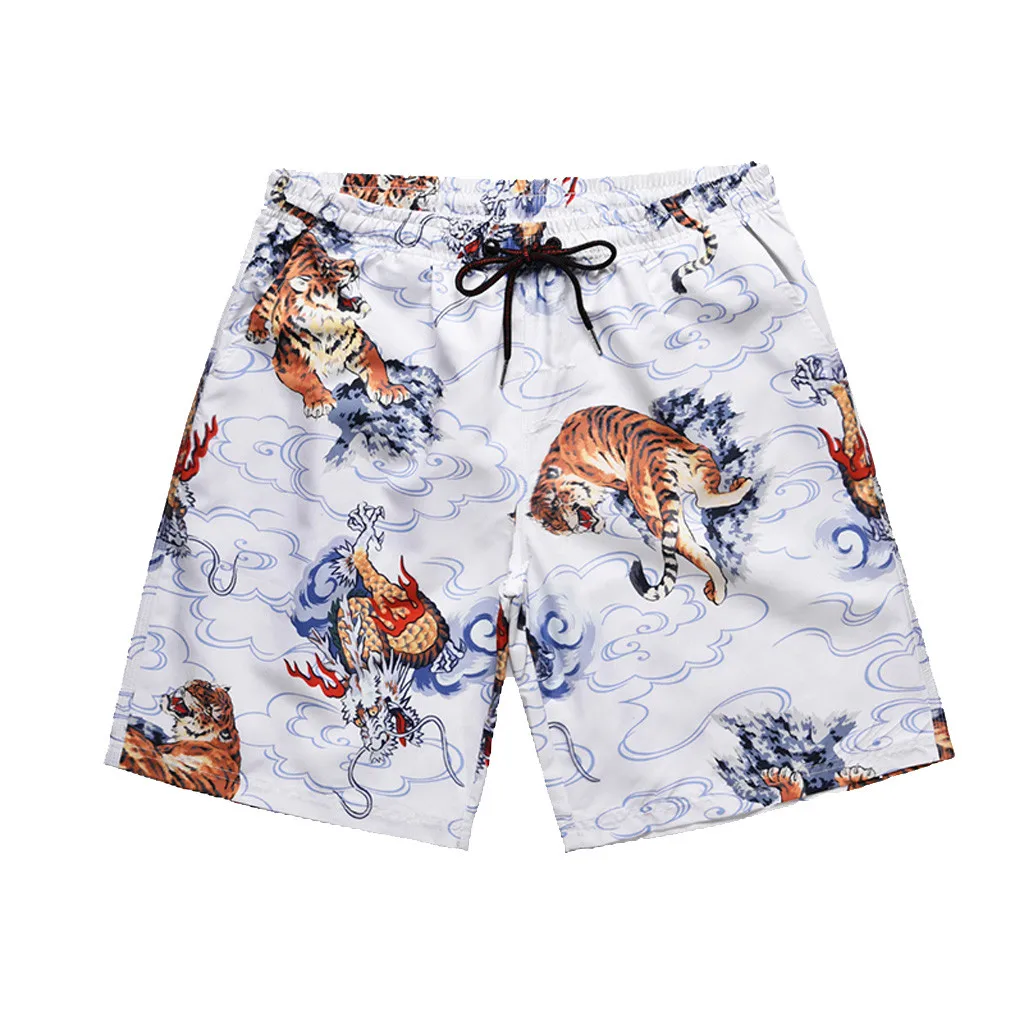 New Casual Loose Elstic Waist Shorts Men Beach Swim Suit Hawaiian Shorts For Men Pocket Print Built-In Beam Line Quick Dry Mayo
New Casual Loose Elstic Waist Shorts Men Beach Swim Suit Hawaiian Shorts For Men Pocket Print Built-In Beam Line Quick Dry Mayo