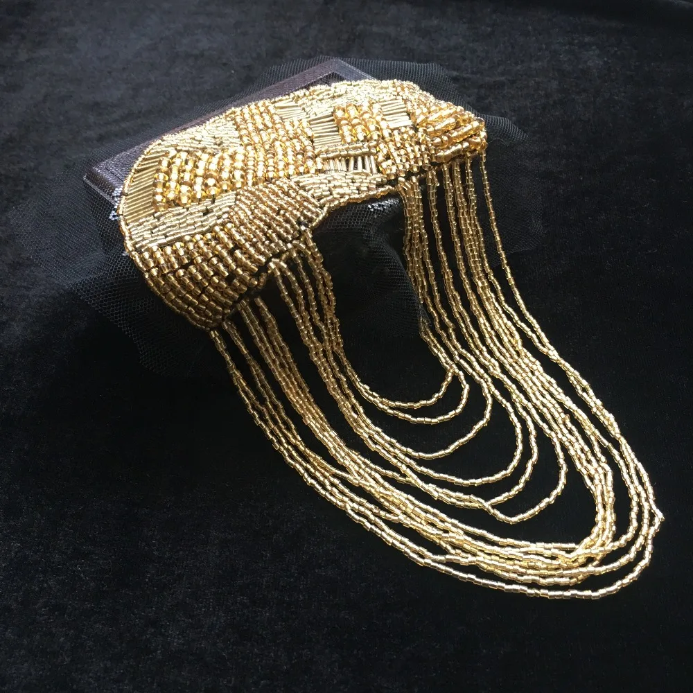 Handmade H0329 epaulette badge party tassel brooch epaulet /epaulettes spikes suit blazer accessories shoulder board knot
Handmade H0329 epaulette badge party tassel brooch epaulet /epaulettes spikes suit blazer accessories shoulder board knot