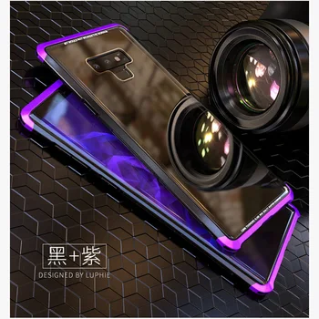 2pcs Tempered Glass case For Samsung galaxy Note 9 case Metal Back Cover For Samsung galaxy Note9 shell Transparent cases
2pcs Tempered Glass case For Samsung galaxy Note 9 case Metal Back Cover For Samsung galaxy Note9 shell Transparent cases