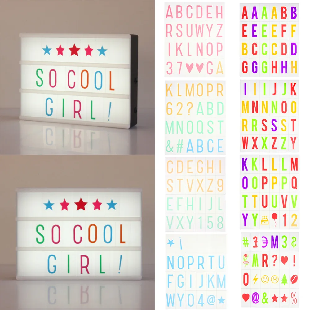 Home Christmas Decorative Cinematic Light Up Sign Box Cinema LED Letter Lamp Home Party Wedding Decor Without Light Box #248573
Home Christmas Decorative Cinematic Light Up Sign Box Cinema LED Letter Lamp Home Party Wedding Decor Without Light Box #248573