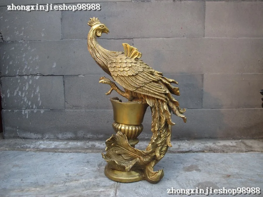 Do old retro antique Retro bronze factory outlets China Folk Classic pure Brass Carved phoenix Bird Lucky statuary
Do old retro antique Retro bronze factory outlets China Folk Classic pure Brass Carved phoenix Bird Lucky statuary