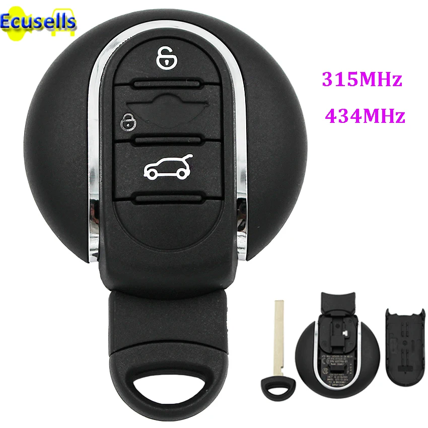 Smart keyless entry Remote Car Key Fob 315MHz 433MHz for BMW MINI cooper 2017 with insert key
Smart keyless entry Remote Car Key Fob 315MHz 433MHz for BMW MINI cooper 2017 with insert key