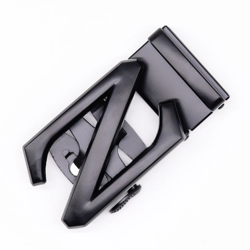 2019 Classic Men Belt Buckles Automatic Metal formal Letter Z black Alloy Ratchet Belt Automatic Buckle 4cm Width 8cm Length
2019 Classic Men Belt Buckles Automatic Metal formal Letter Z black Alloy Ratchet Belt Automatic Buckle 4cm Width 8cm Length